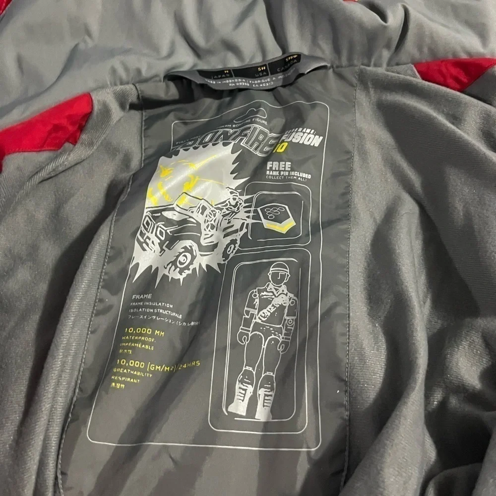 Bonfire Snowboard Jacket Sz Small